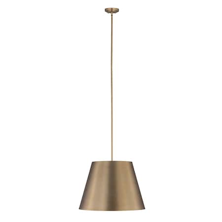 Z-Lite Lilly Pendant, 1-Light, 24 In.W x 18 In.H, Modern Gold/Modern Gold 2307-24MGLD